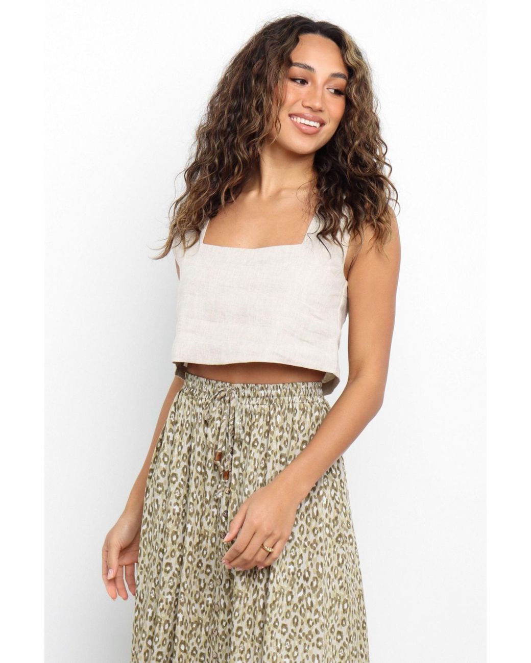 Petal & Pup White Devlin Top