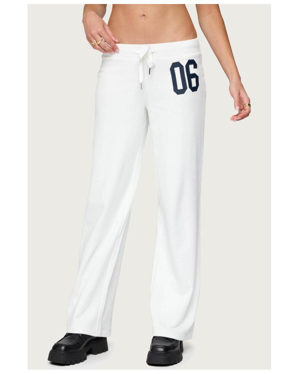 Edikted White 06 Sweatpants