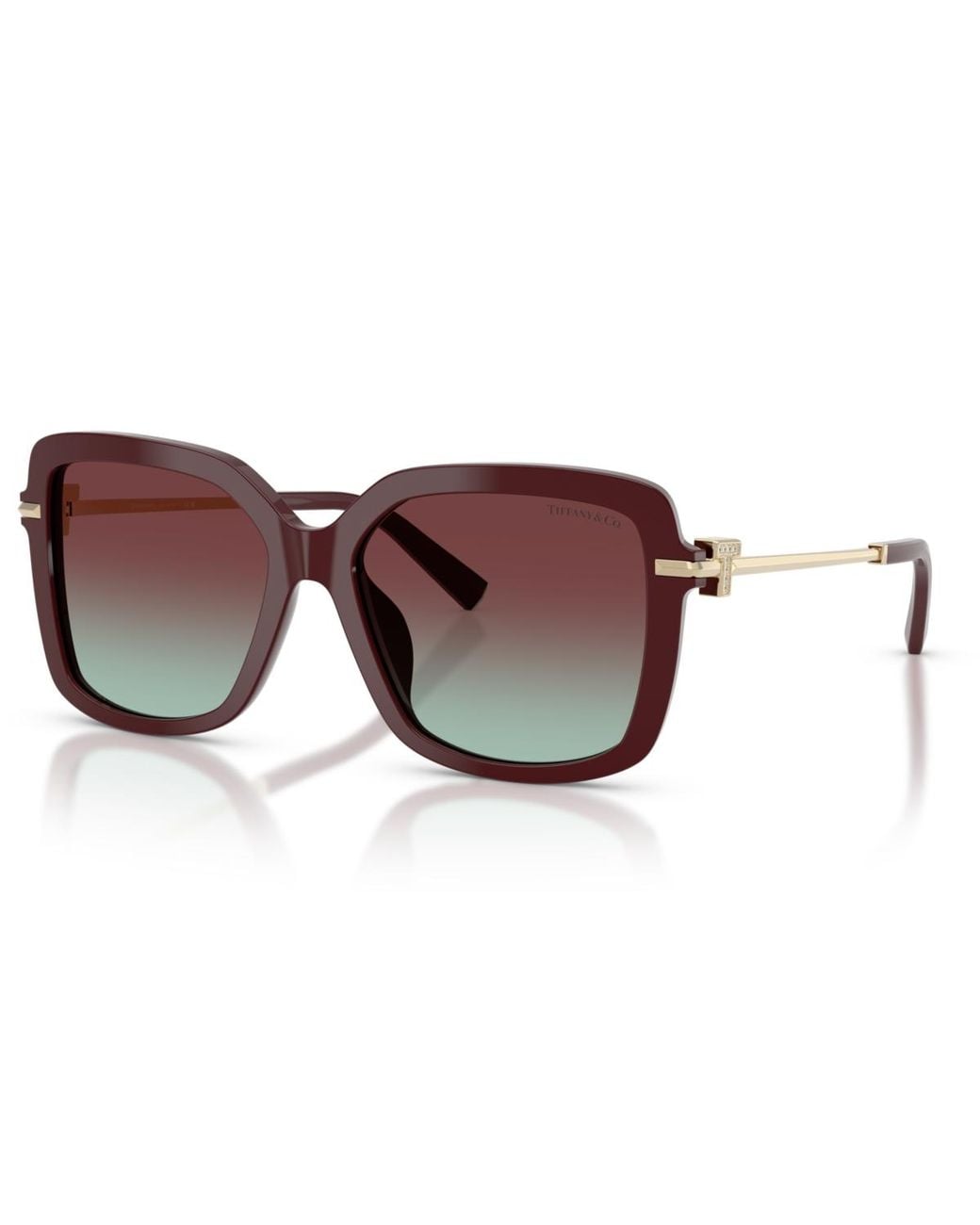 Tiffany & Co Brown Square Sunglasses