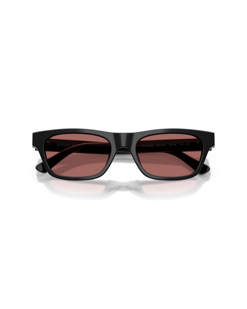 Polo Ralph Lauren Brown Rectangle Sunglasses
