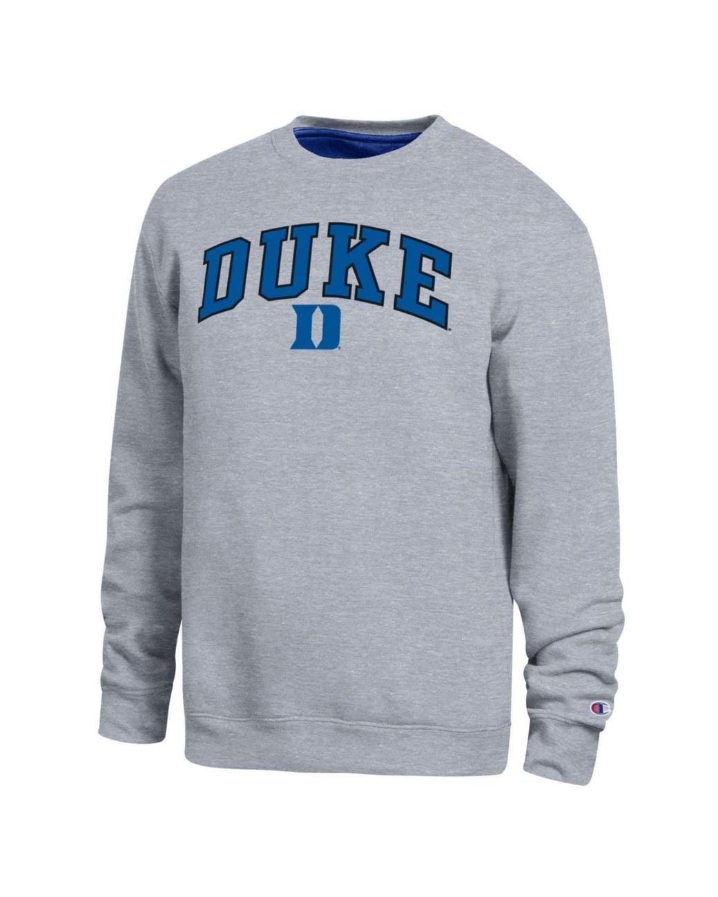 Champion Duke Blue Devils Arch Sweatshirt in Gray for Men | Lyst