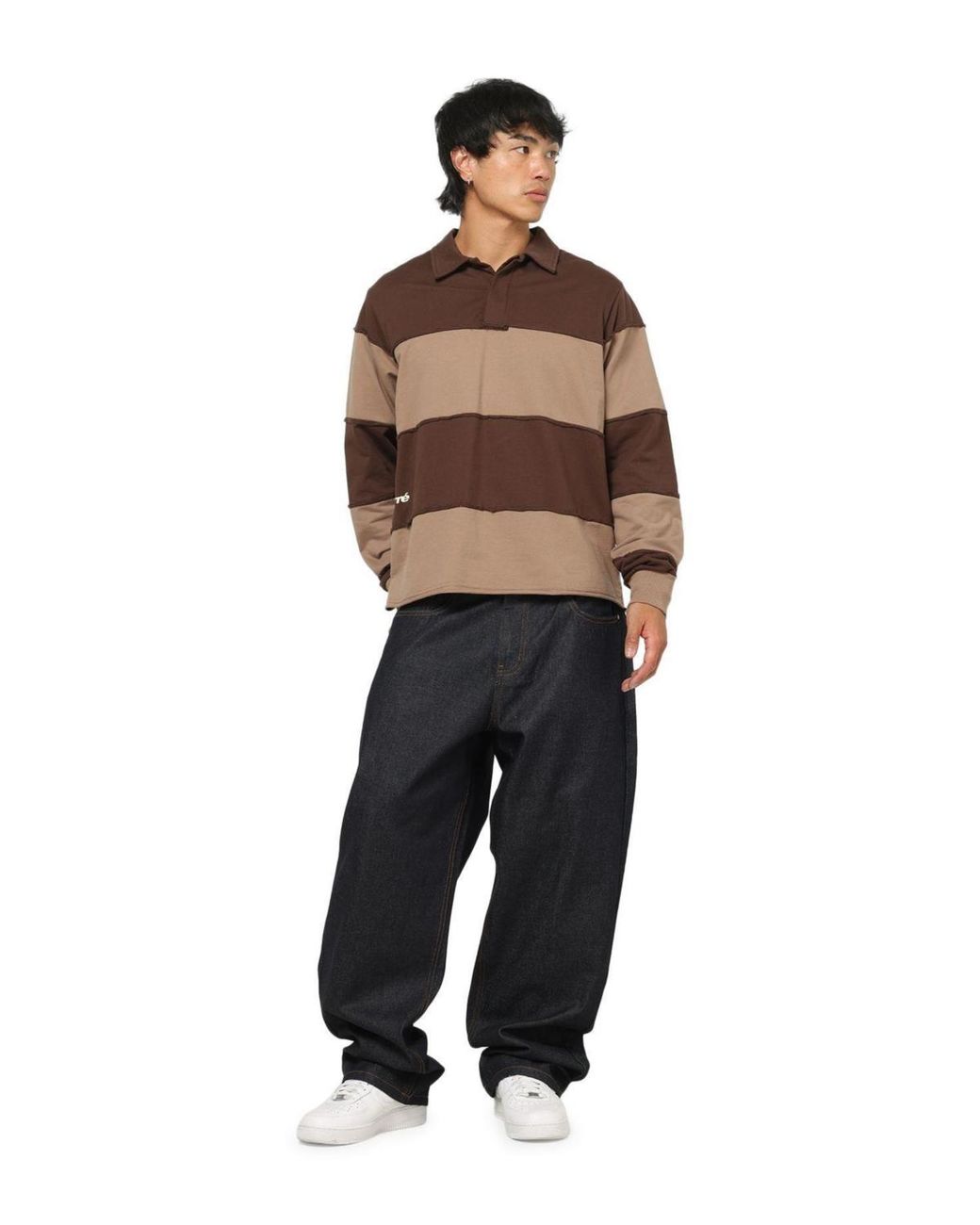 carre Black Draft Barrel Jeans for men