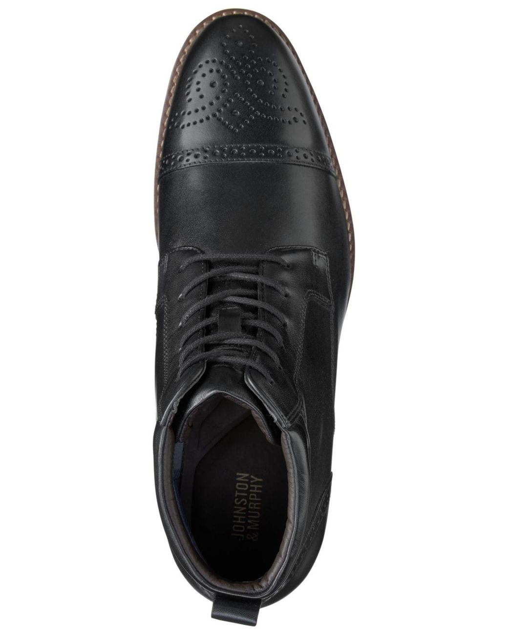 johnston murphy cap toe boot