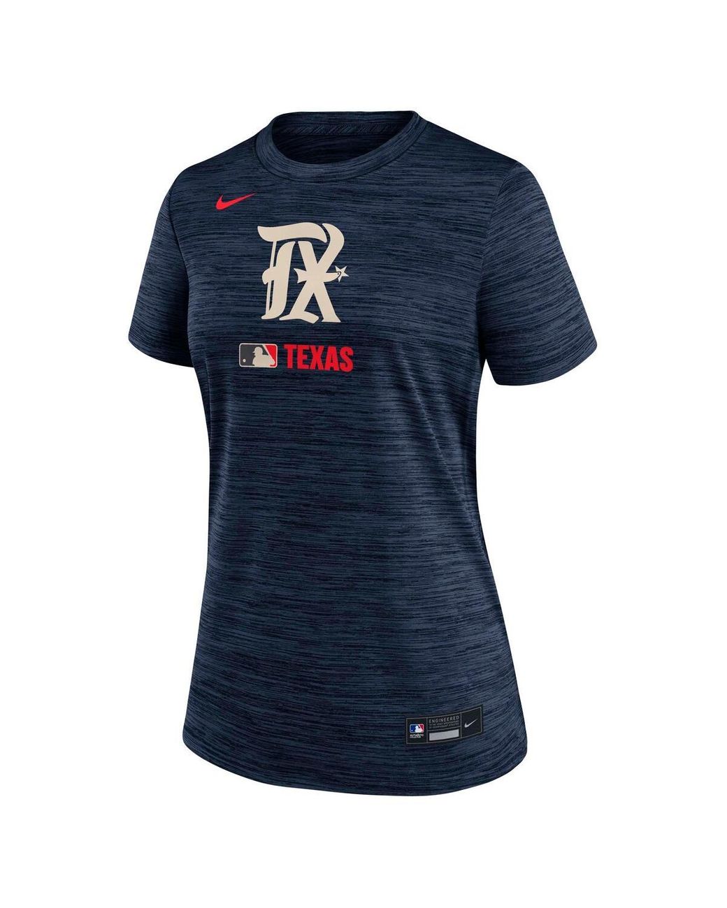 Nike Texas Rangers Authentic Collection City Connect Velocity ...