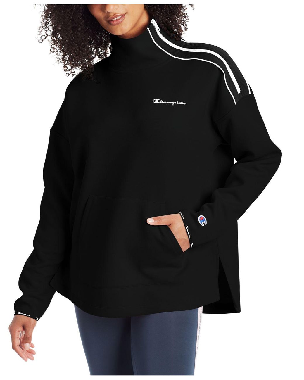 black champion turtleneck
