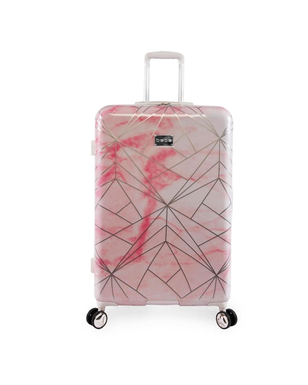 Bebe Pink Alana Spinner Suitcase