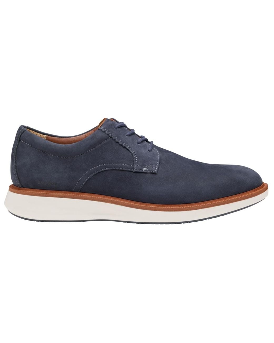 Johnston & Murphy Blue Parker Round Toe Sneakers for men