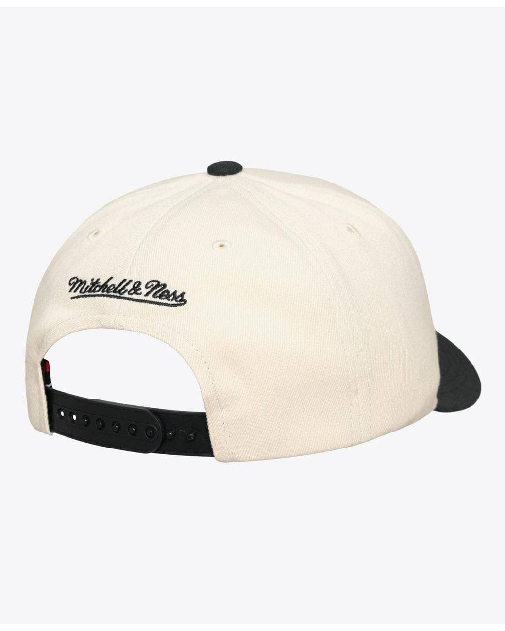 Mitchell & Ness White Chicago Cubs Flawless Structured Snapback Baseball Cap for men