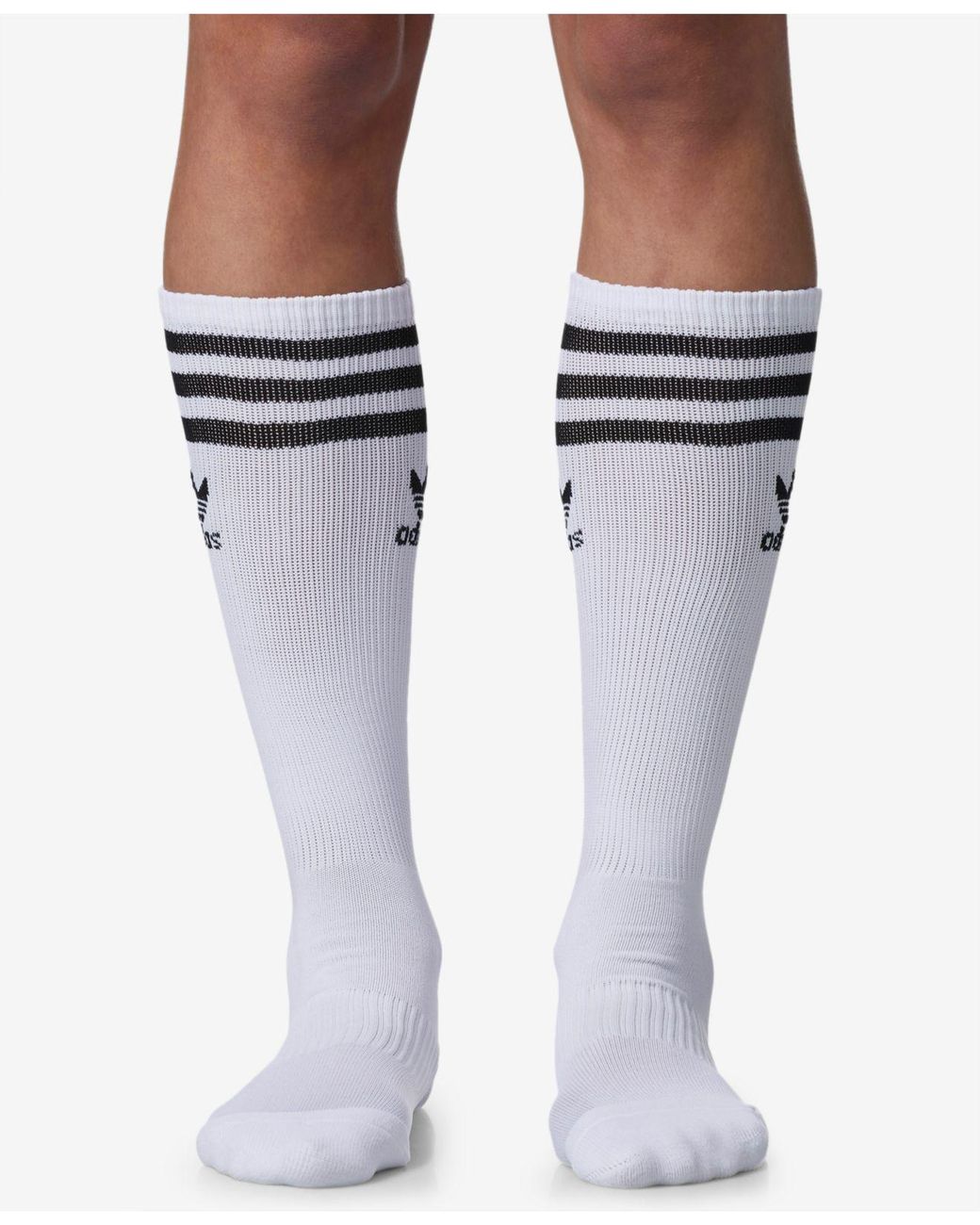 adidas Originals Climalite® Roller Knee Socks White for Men | Lyst
