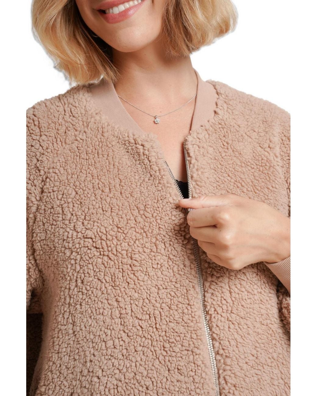 Nom Maternity Natural Cozy Before & After Jacket