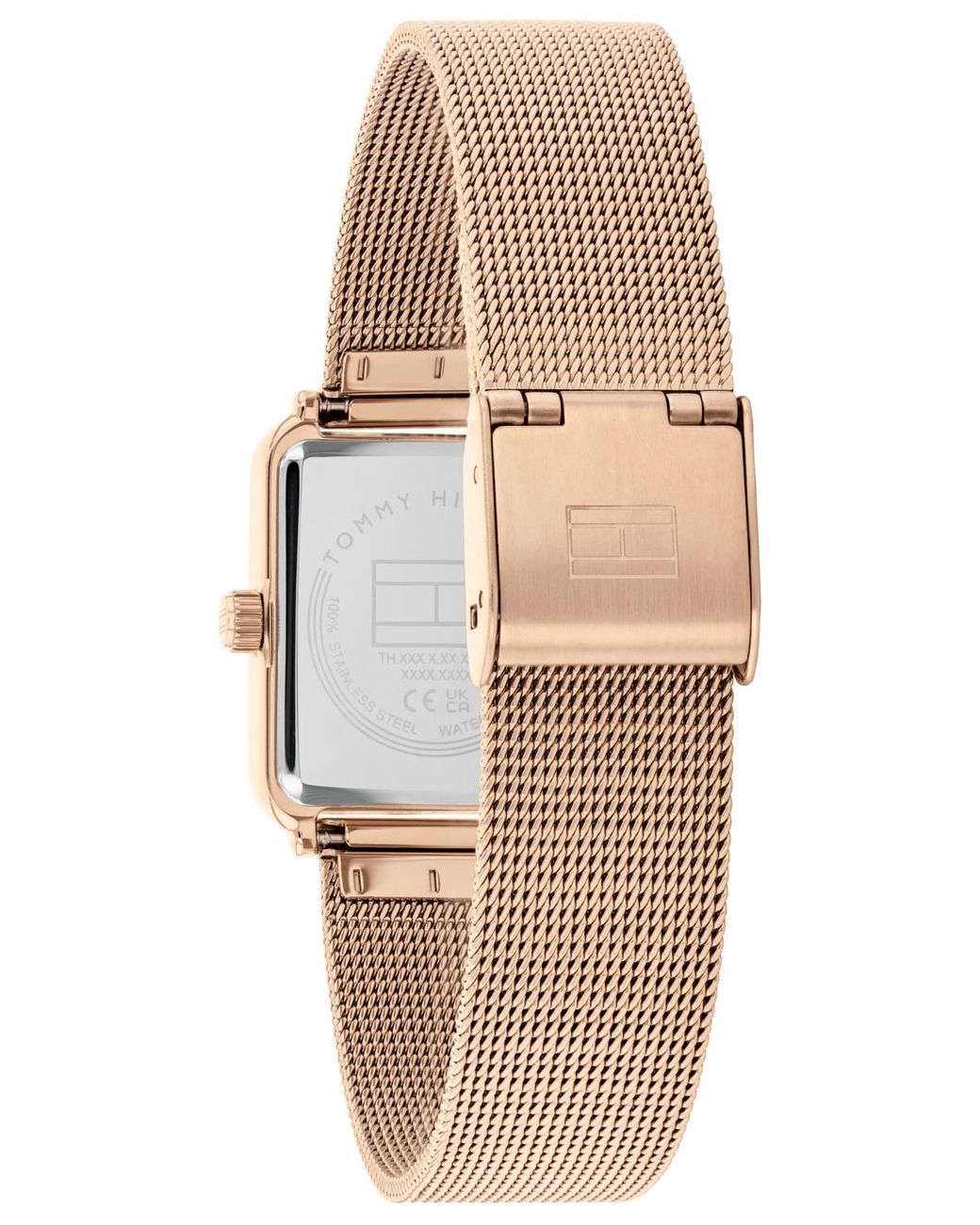 Tommy Hilfiger Natural Quartz -tone Stainless Steel Bracelet Watch
