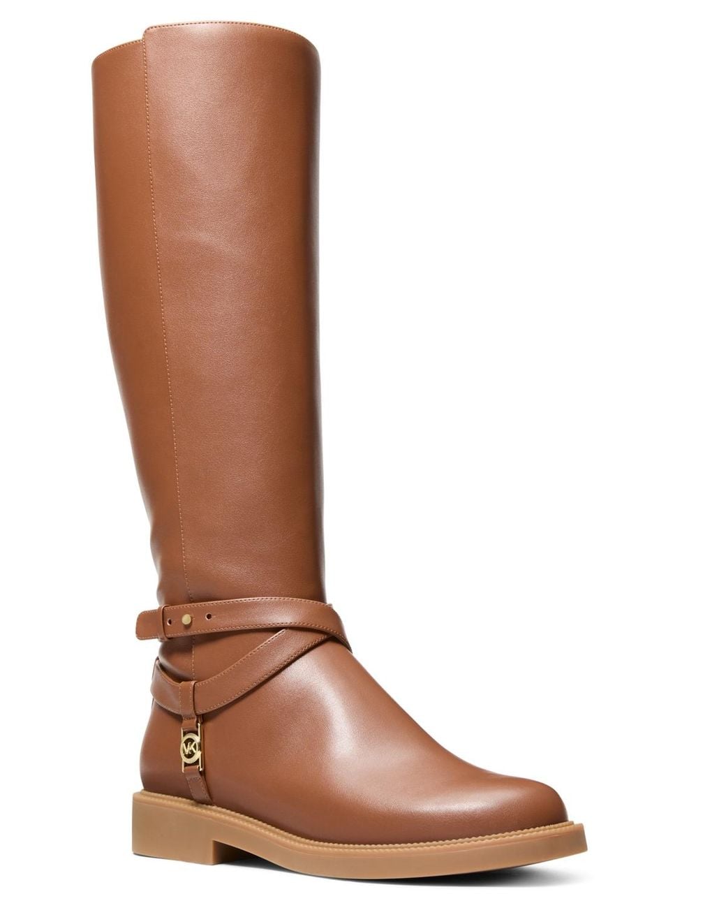 Michael Kors Brown Mandy Knee High Boots