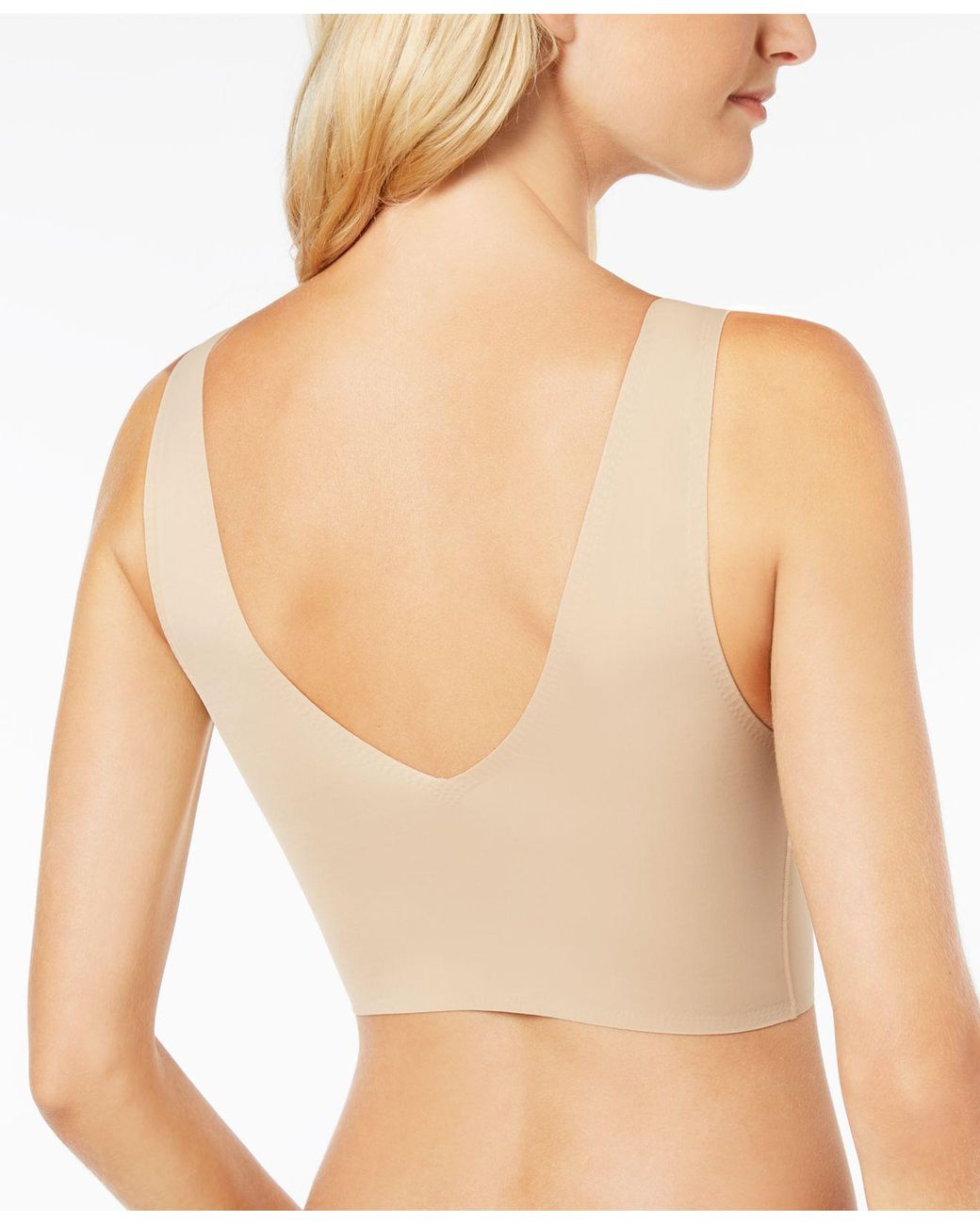 calvin klein invisibles v neck bralette