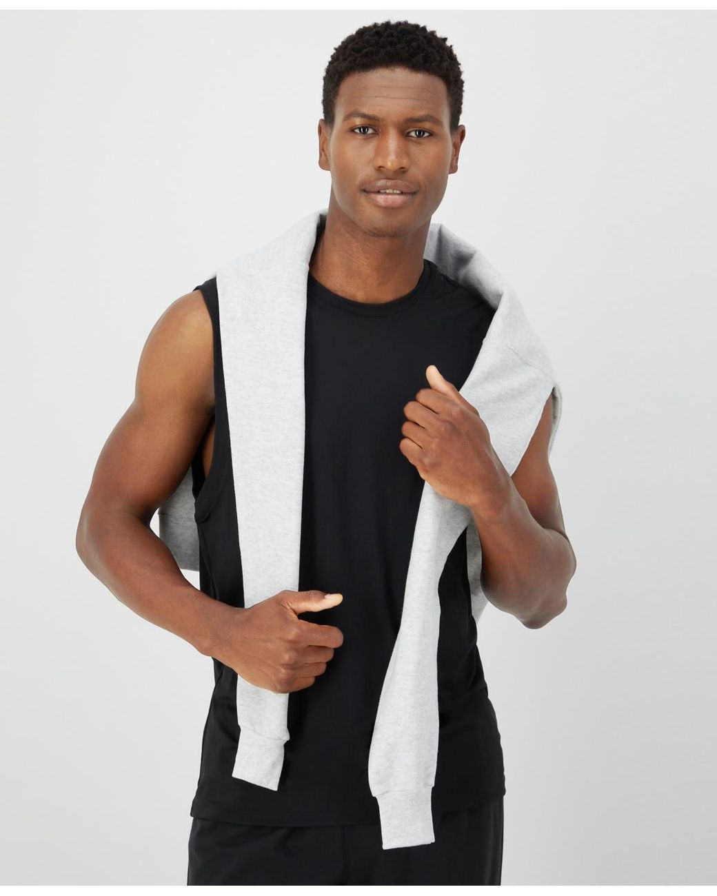 Hanes Black Moves Performance 29.75" Slim jogger for men