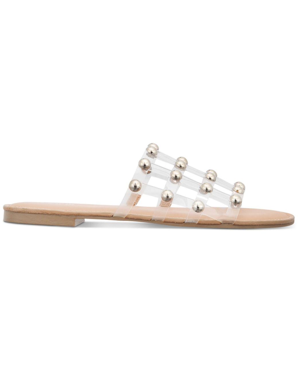 studded bow tie sandals