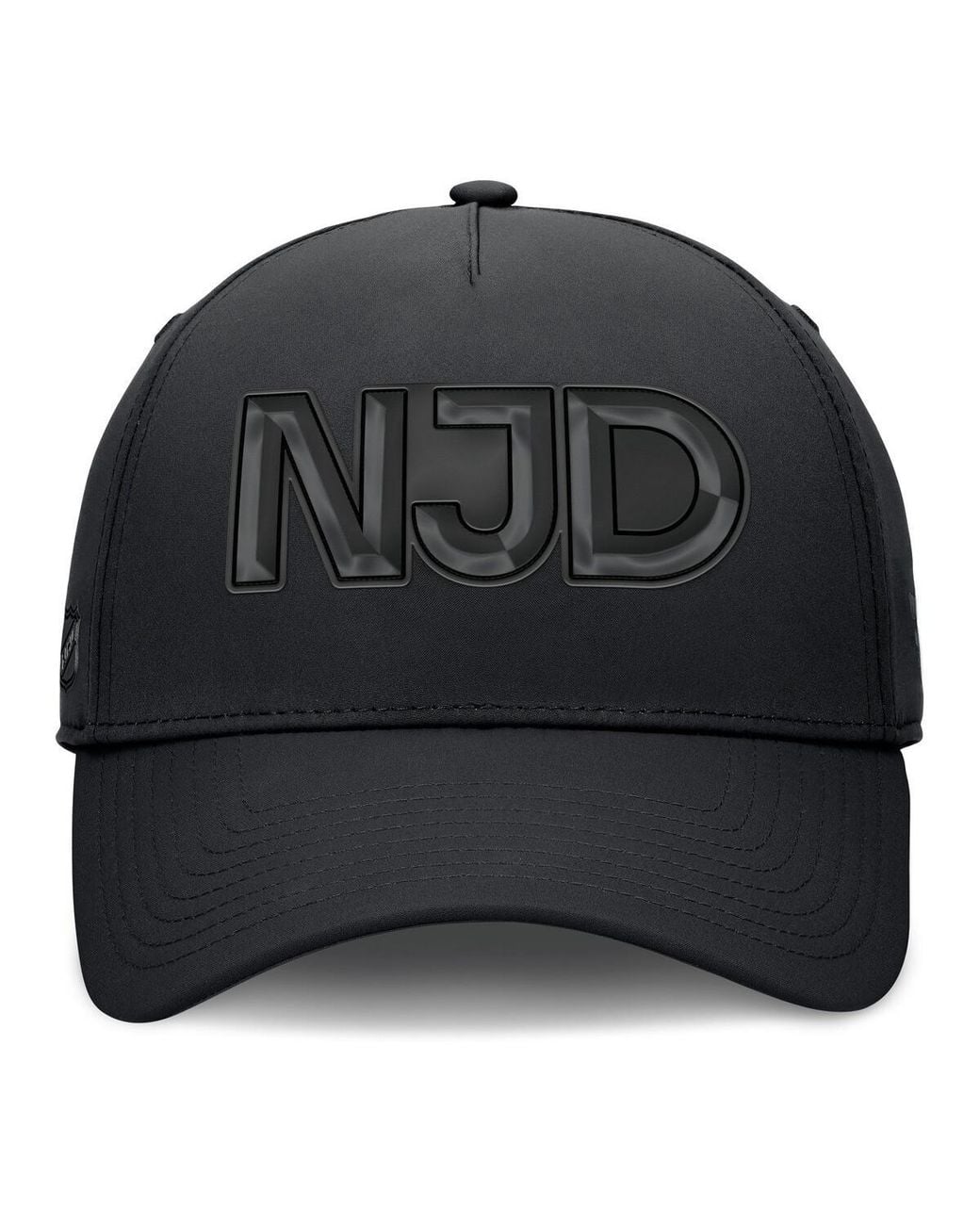 Fanatics Black New Jersey Devils Authentic Pro Road Team Code Flex Hat for men