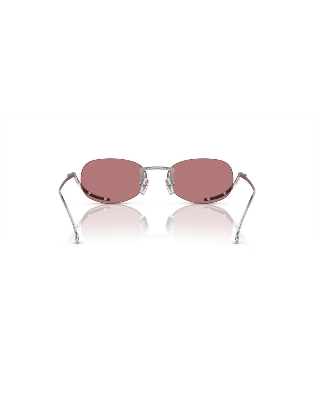 DIESEL Pink Oval Sunglasses