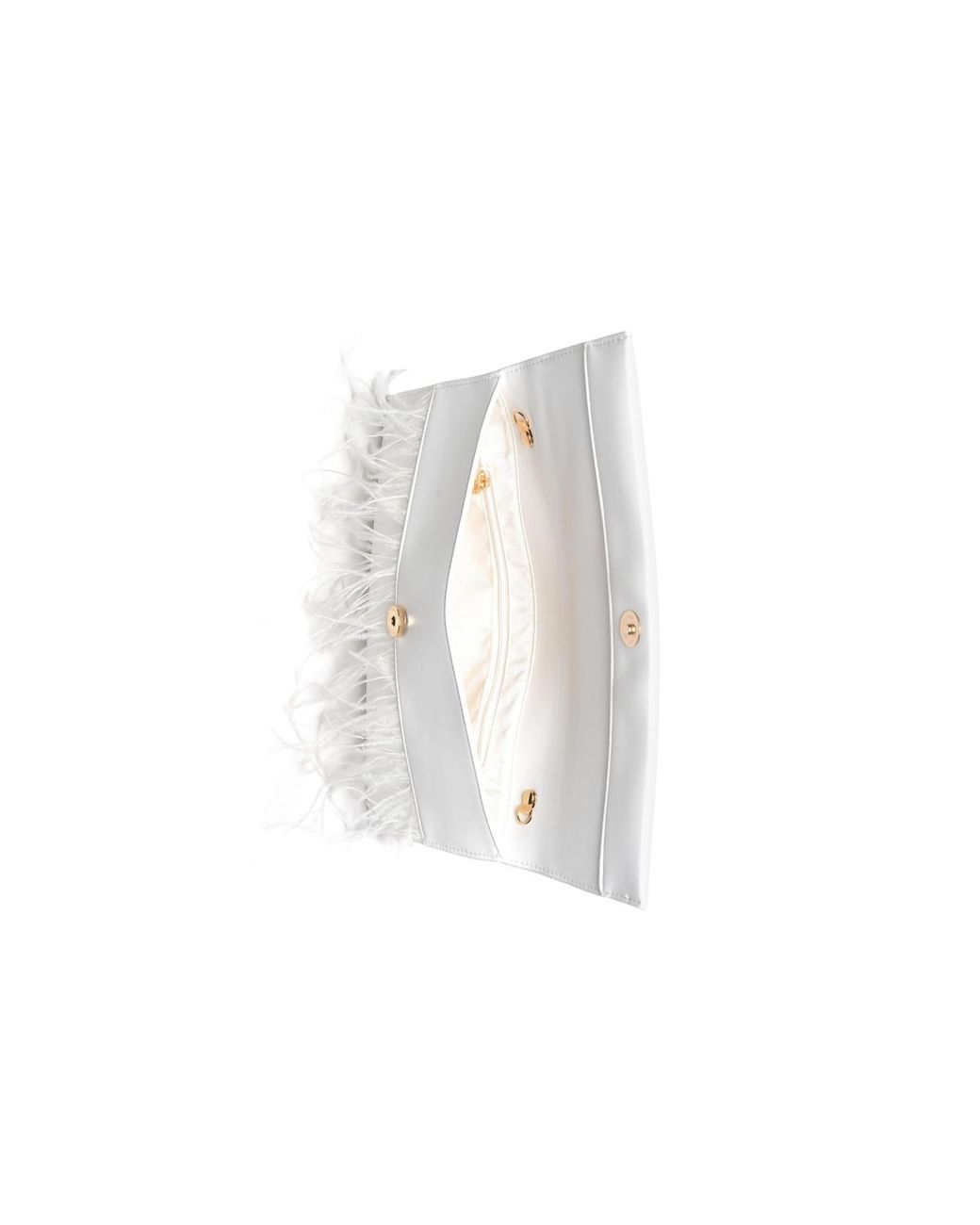 Moda Luxe White Everlee Clutch