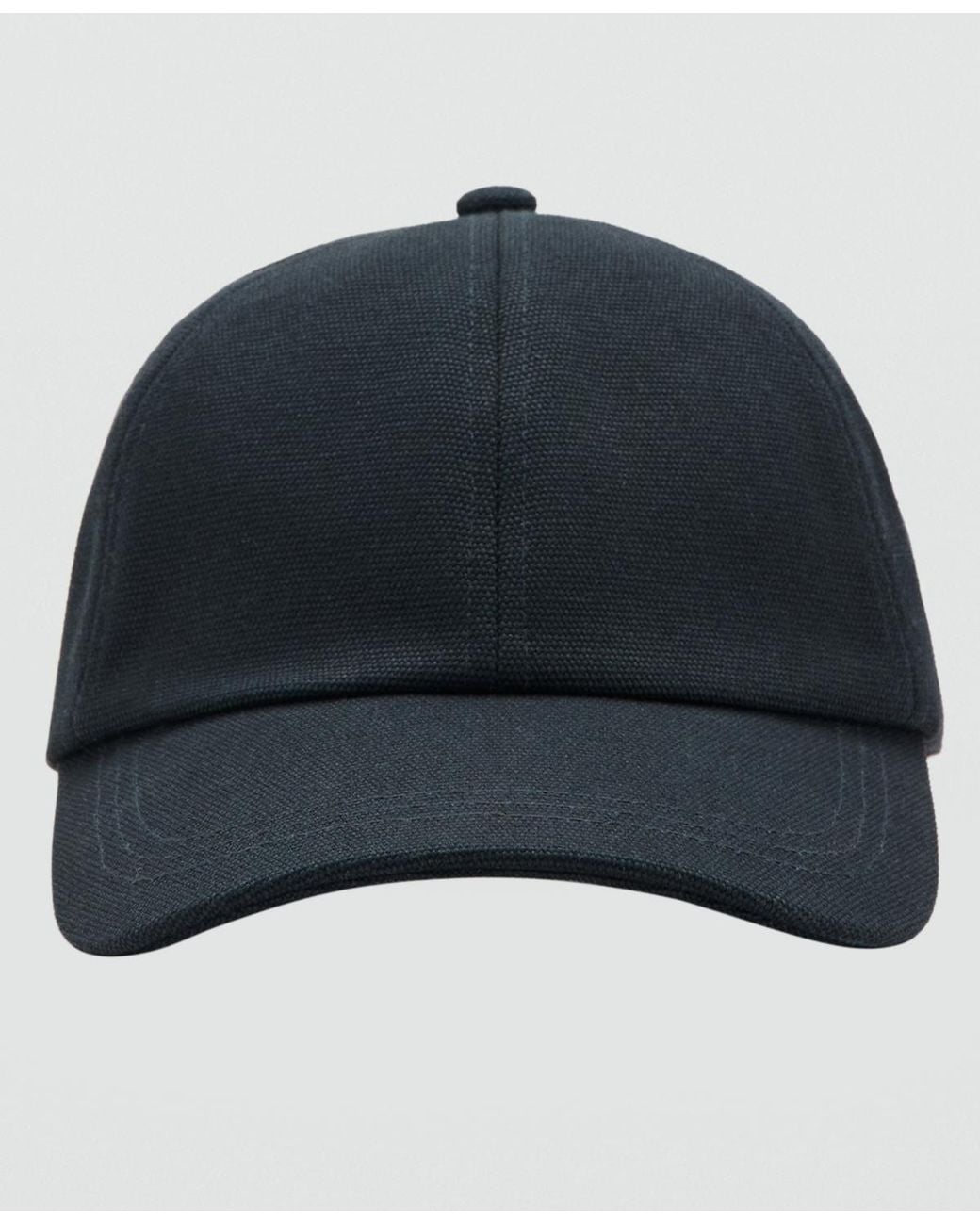 Mango Blue Adjustable Pique Cap for men