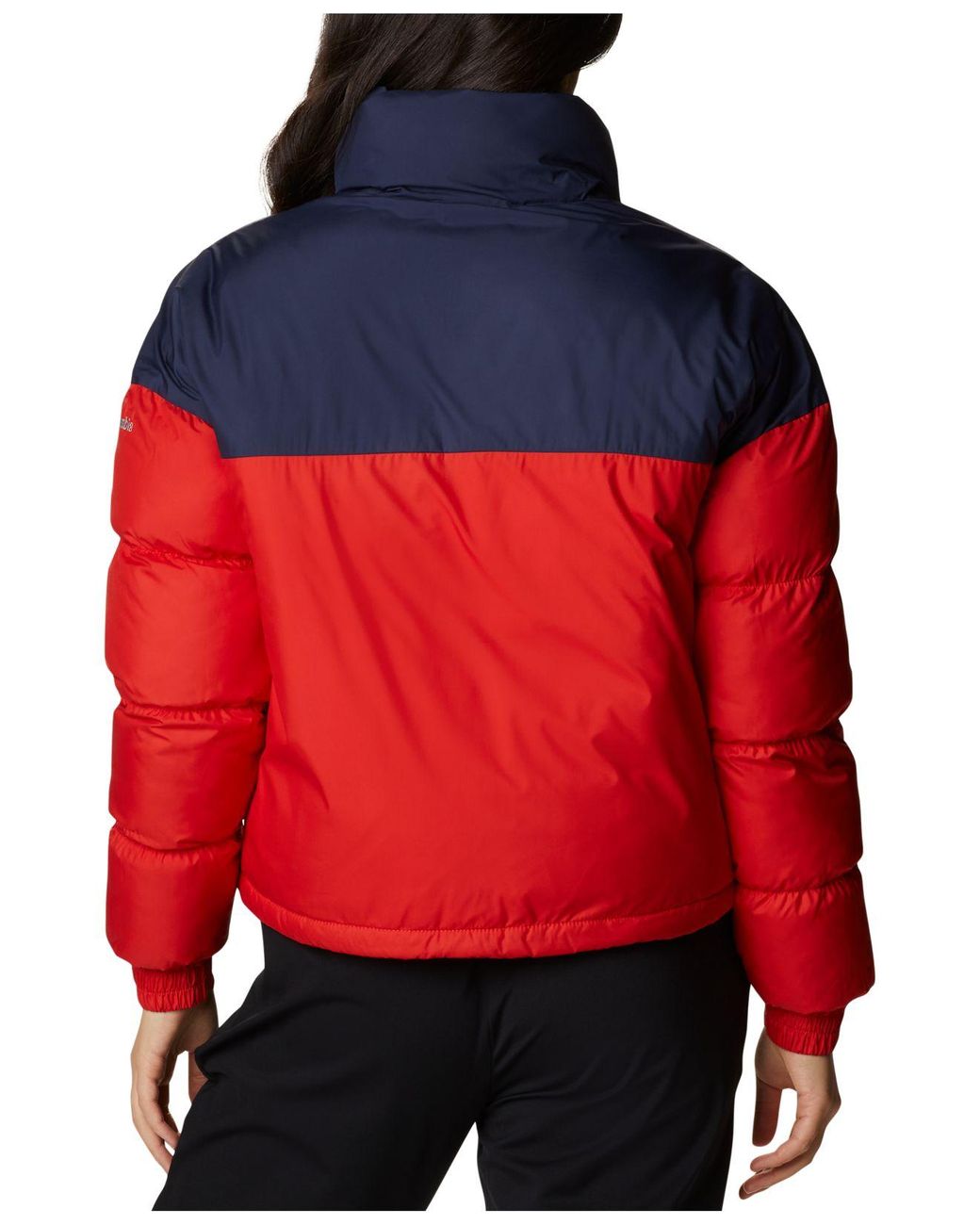 columbia red coat