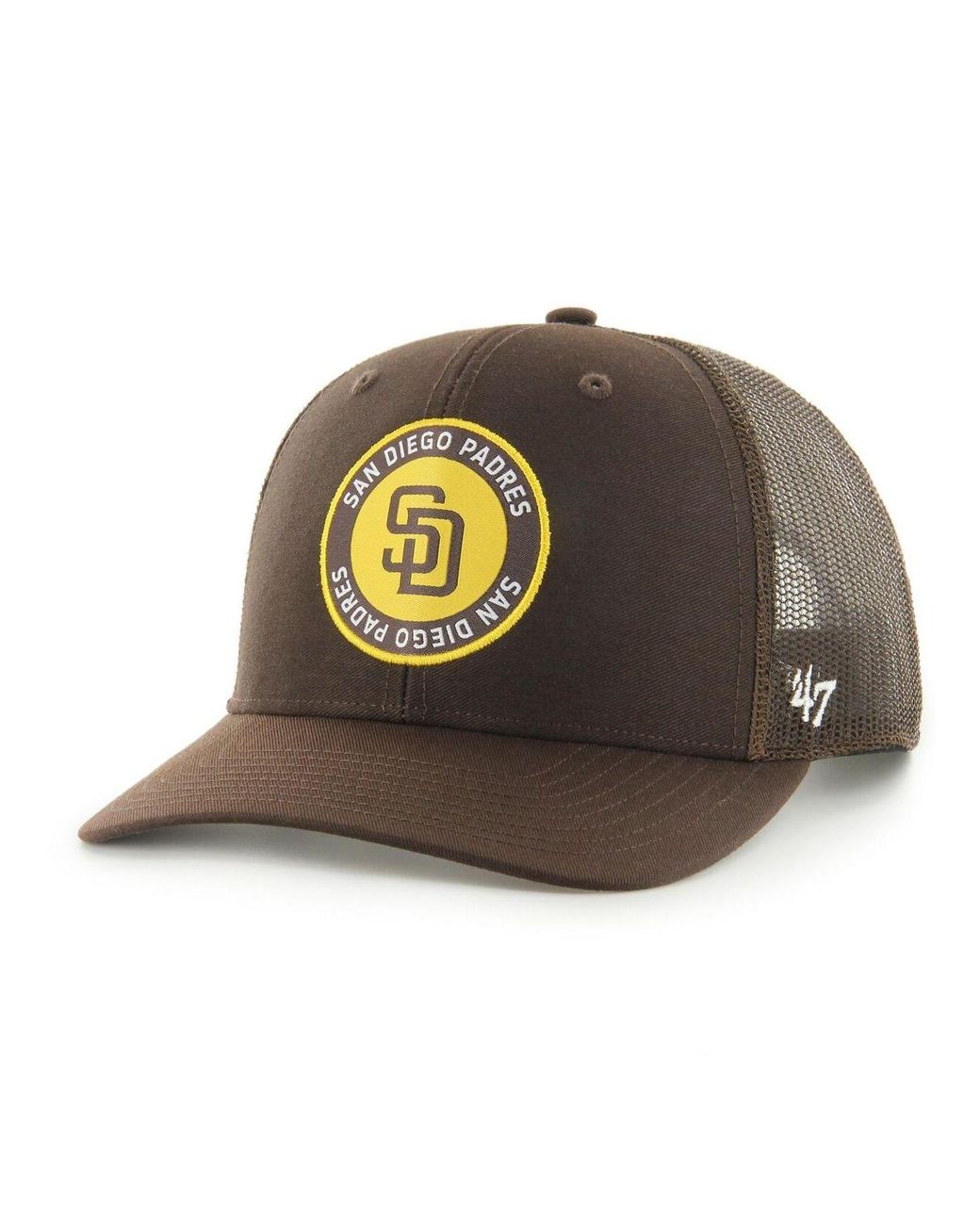 San Diego Padres '47 Cooperstown Franchise Fitted Hat - Brown