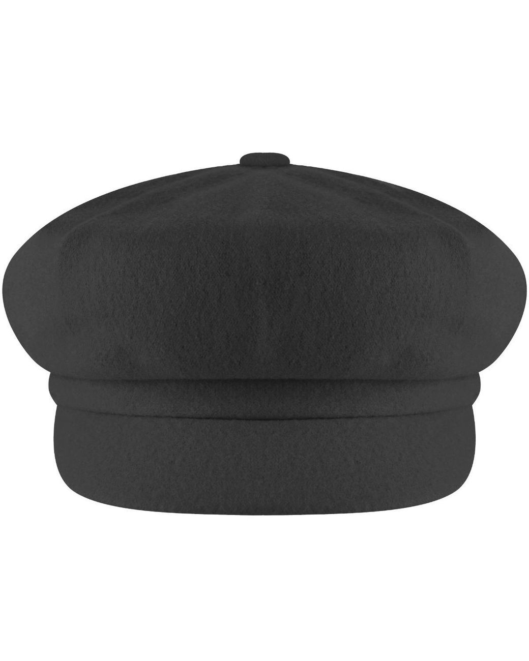 Kangol Black Wool Spitfire Newsboy