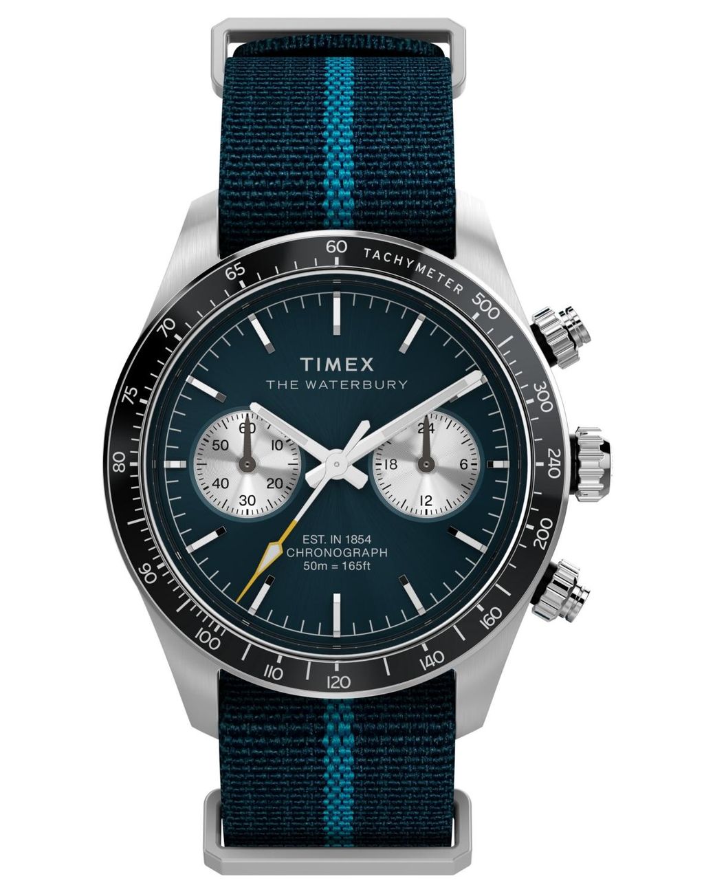 Timex Gray Chronograph Fabric Watch for men