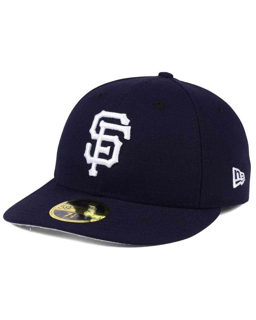 KTZ San Francisco Giants Low Profile C-dub 59fifty Fitted Cap in 