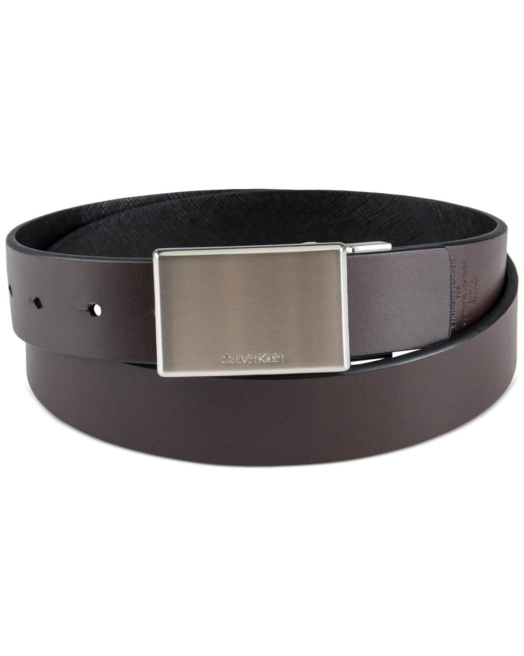 Calvin Klein Black Reversible Belt for men