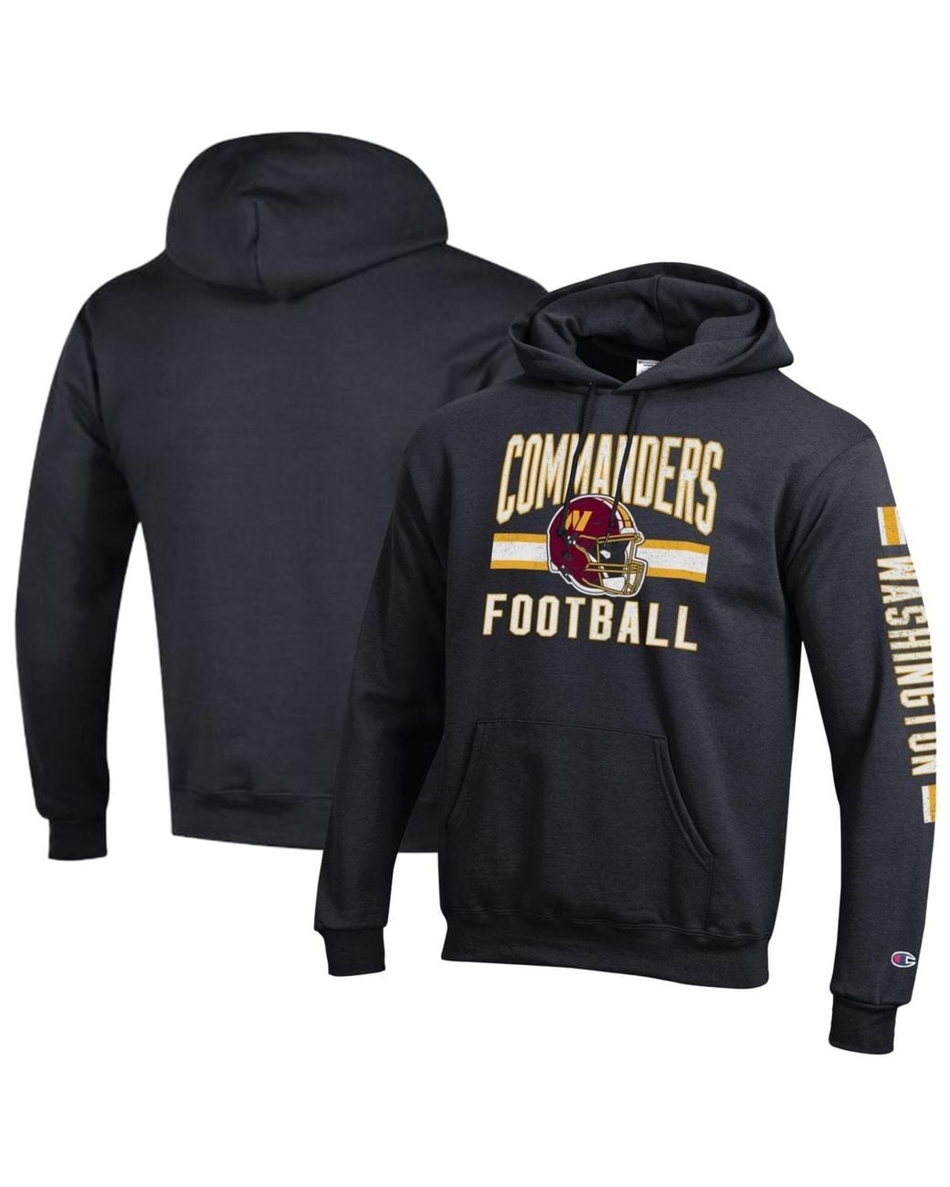 Champion Washington Commanders Powerblend Hoodie in Blue for Men | Lyst