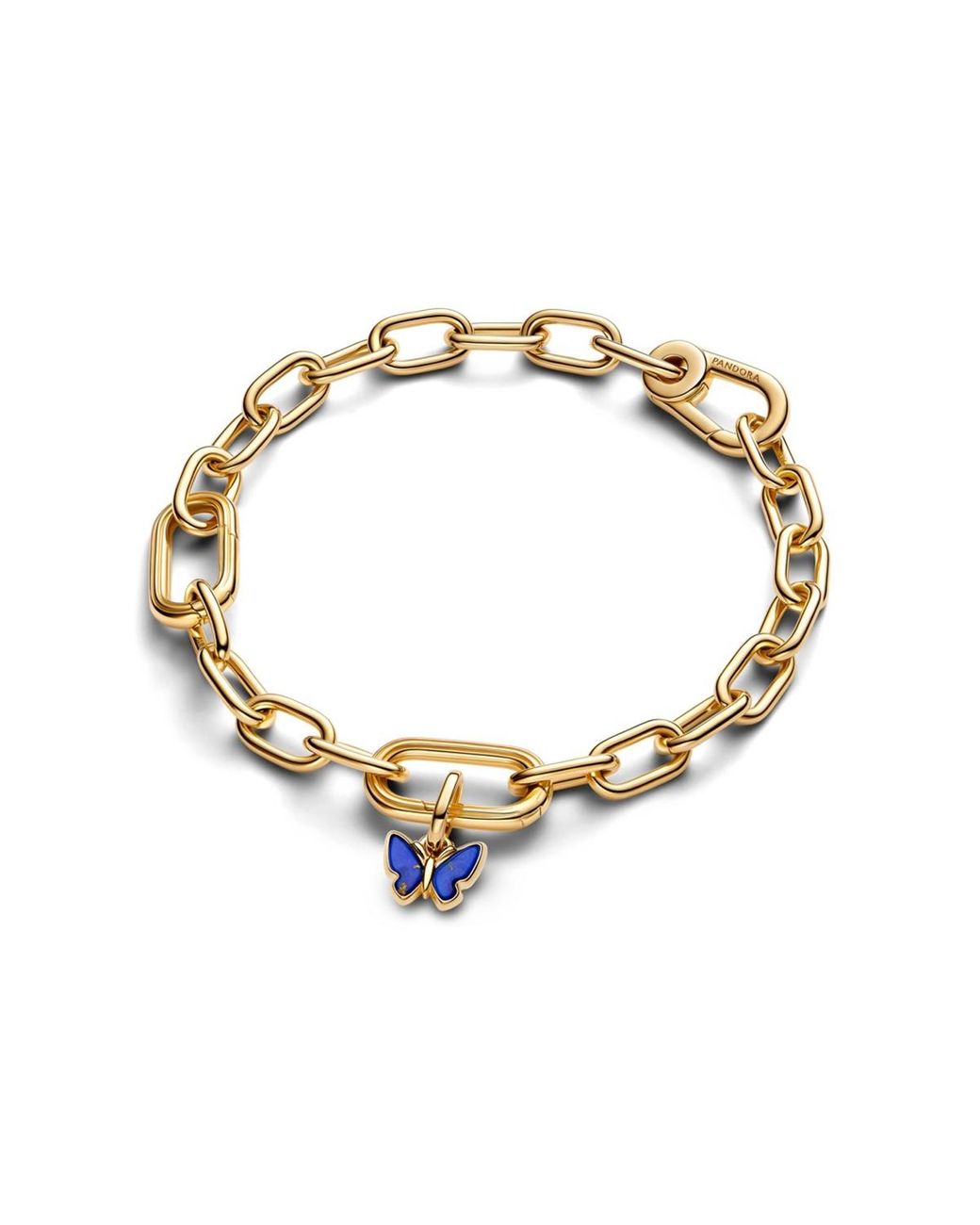 To Dangle PANDORA Butterfly Mini Dangle Charms in Blue | Lyst