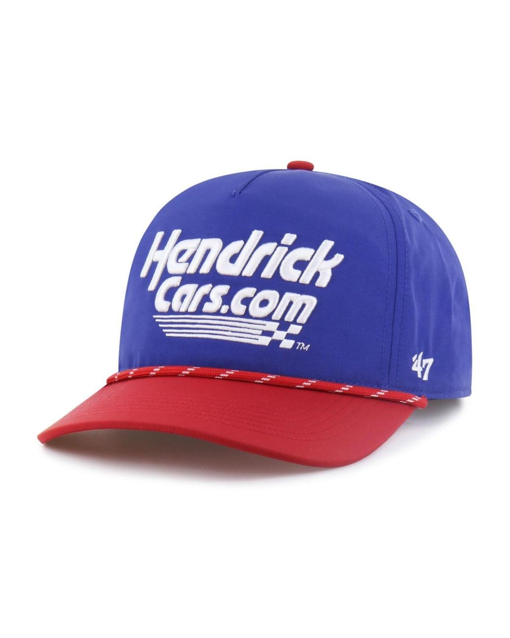 '47 Blue Kyle Larson Rope Embellishment Five-panel Hitch Hat for men