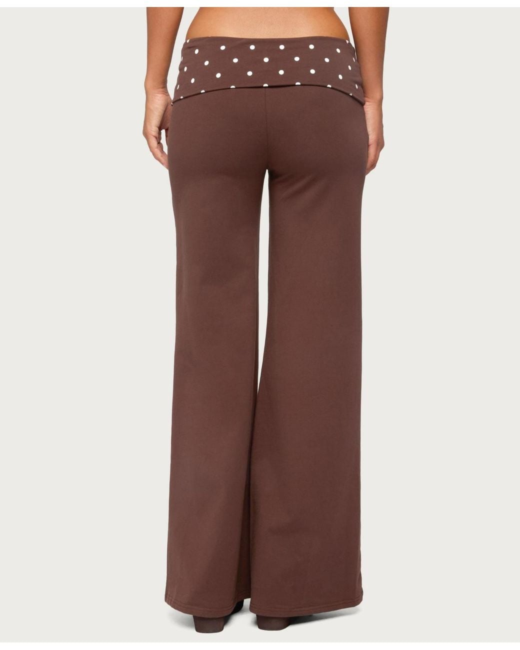 Edikted Brown Reeva Polka Dot