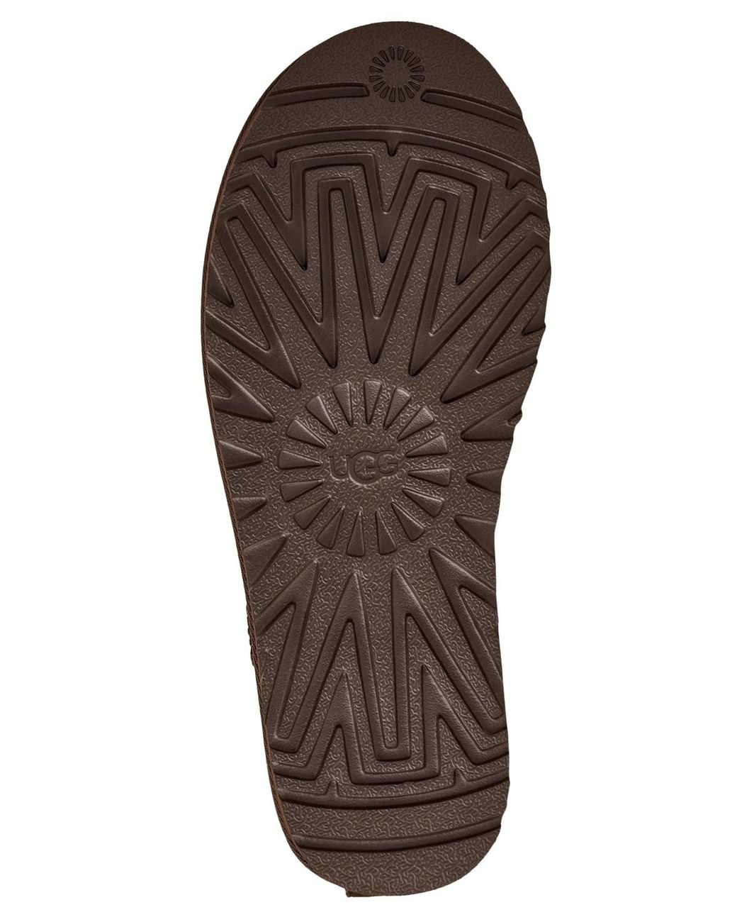 Ugg Brown Classic Micro Pull Tab Booties