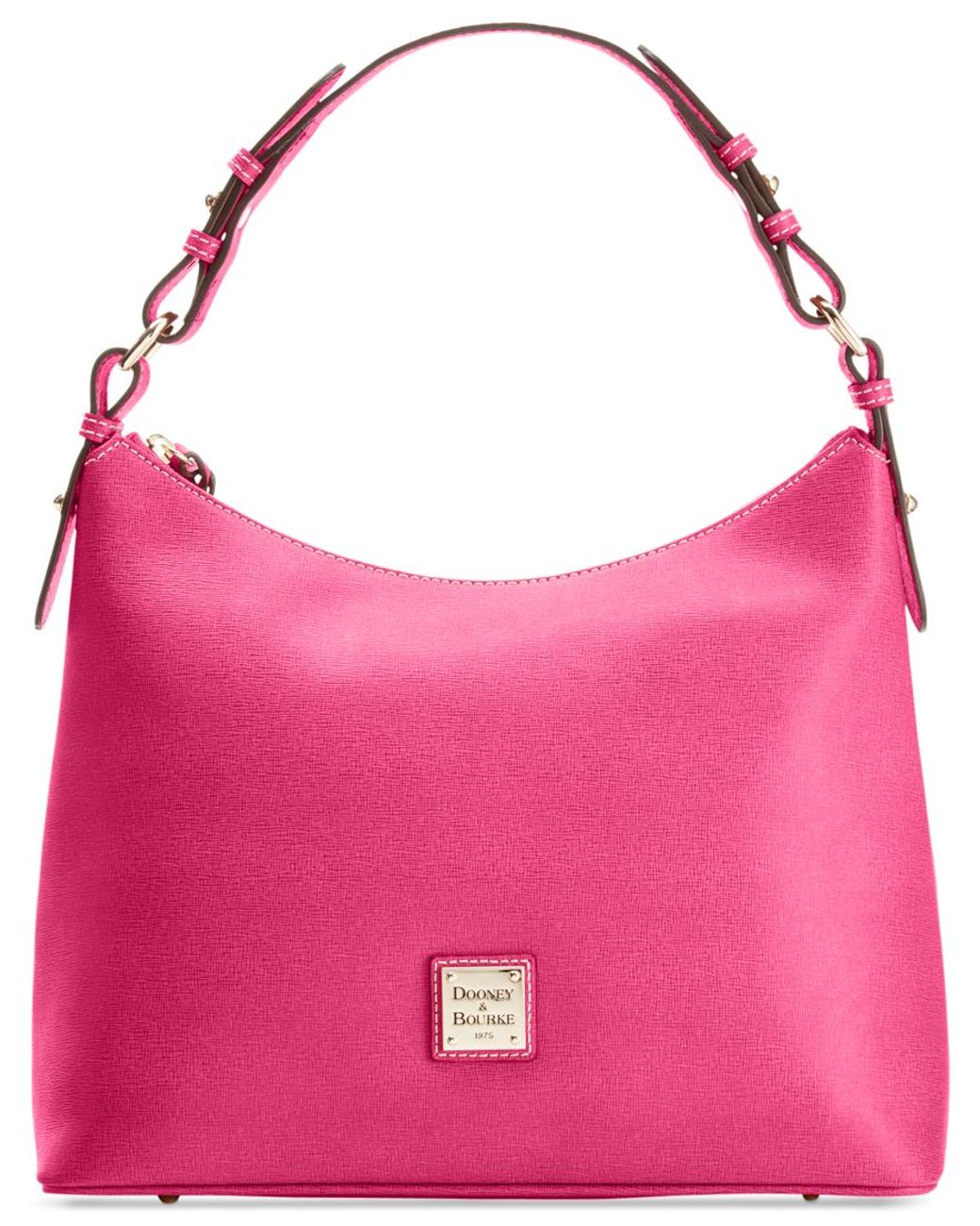 Dooney Bourke Saffiano Hobo in Pink Lyst