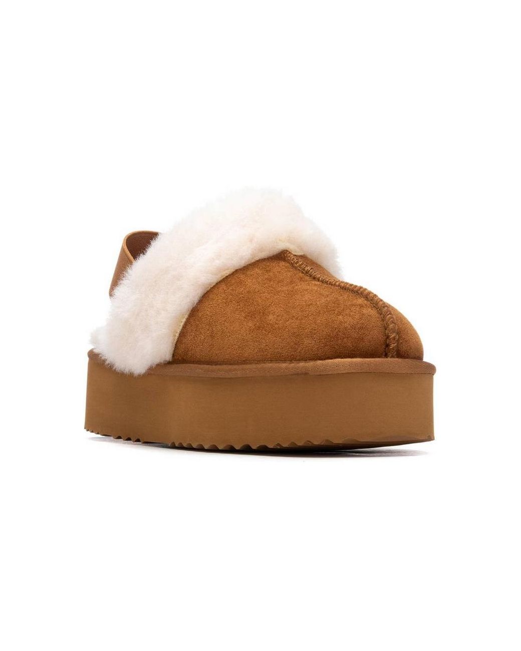 Xti Brown Suede Slingback Clogs By