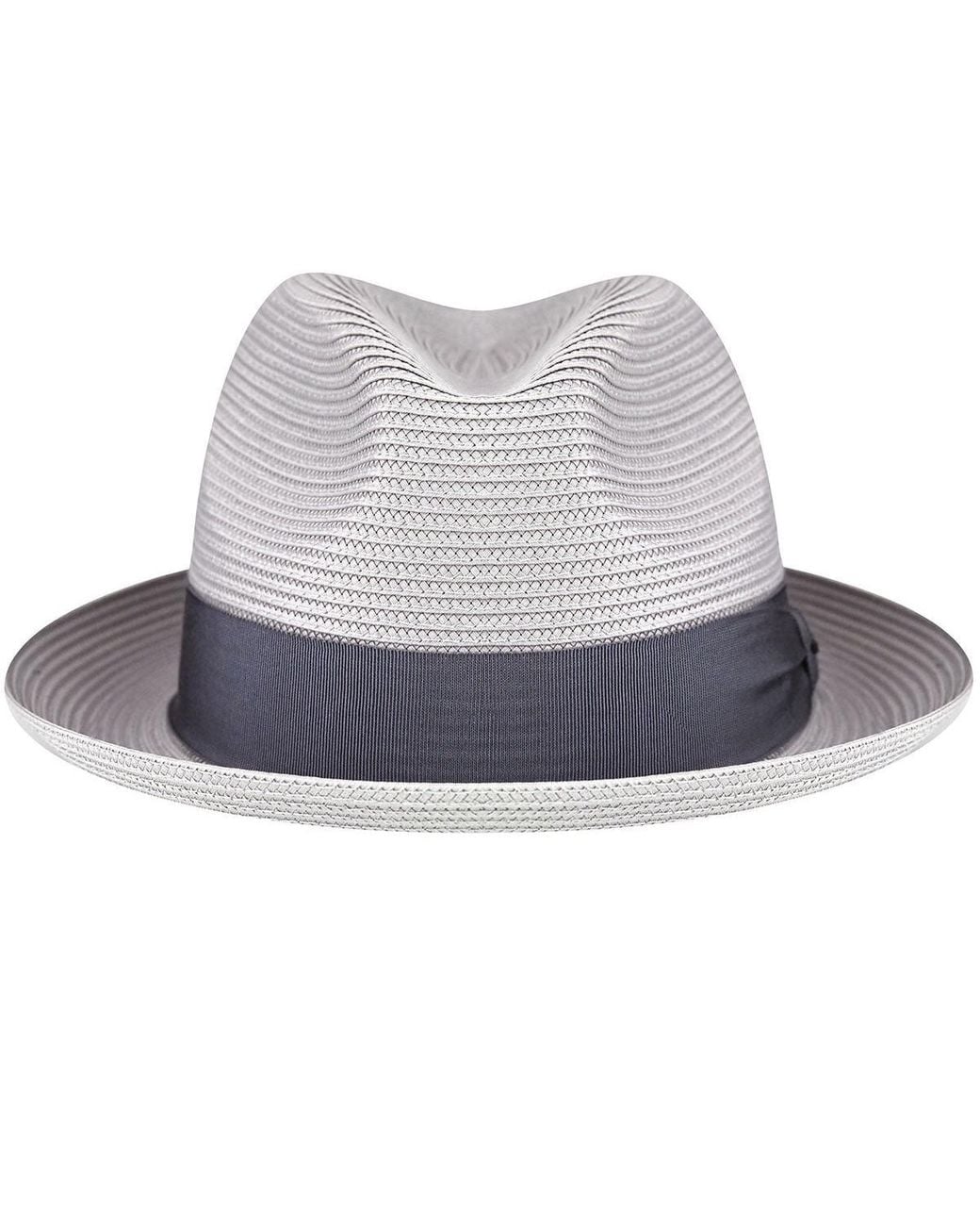 Bailey 1922 Gray Craig Braided Fedora for men