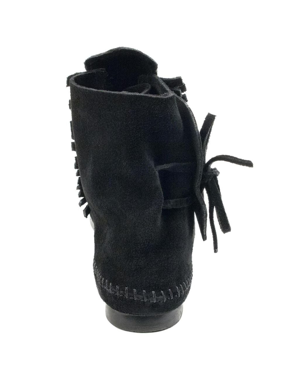 Minnetonka Black Two Button Boot
