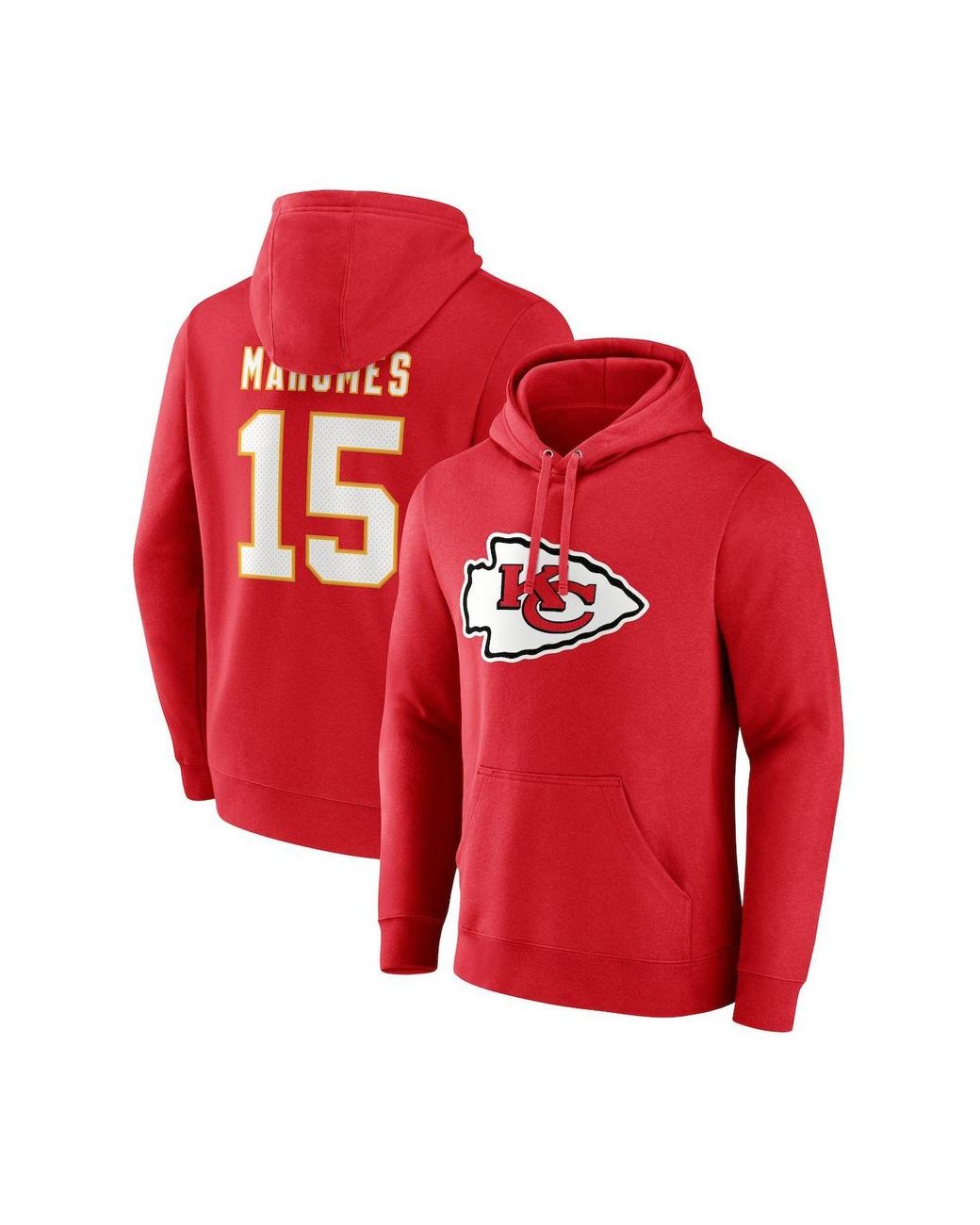 Kansas City Chiefs Mens Short Sleeve Hoodie Pullover Hooded Tops Sportswear