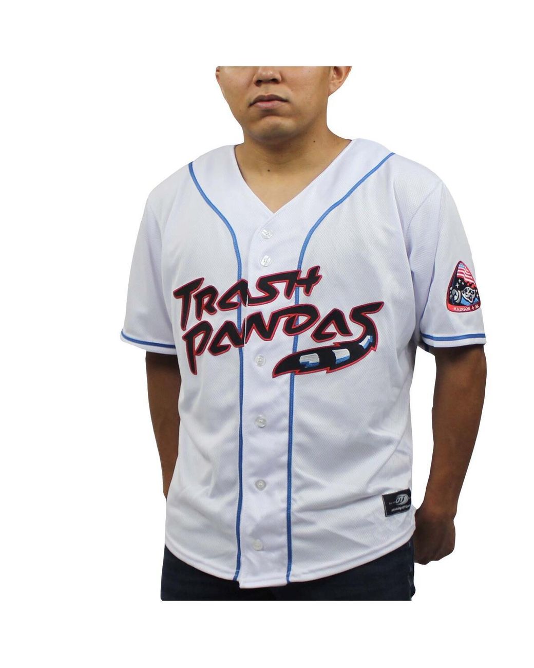 OT Sports Rocket City Trash Pandas Home Replica Jersey in White for Men Lyst