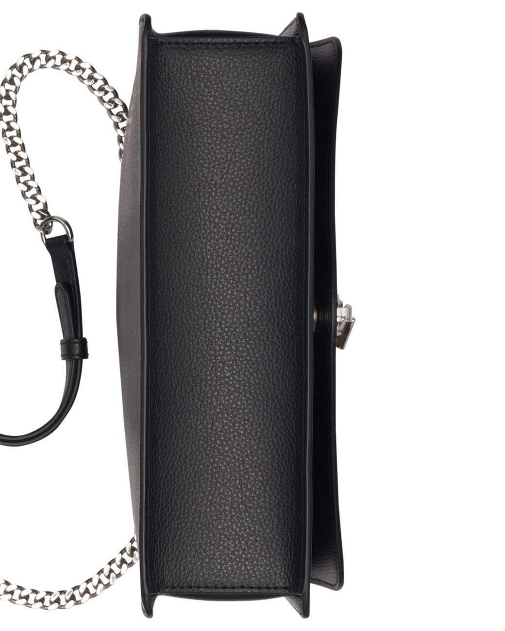 dkny elissa leather chain strap shoulder bag