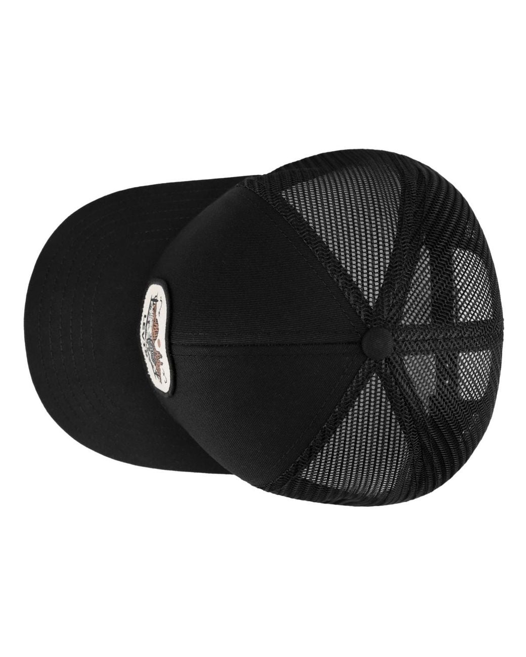 Levi's Black Pared-down Trucker Cap for men