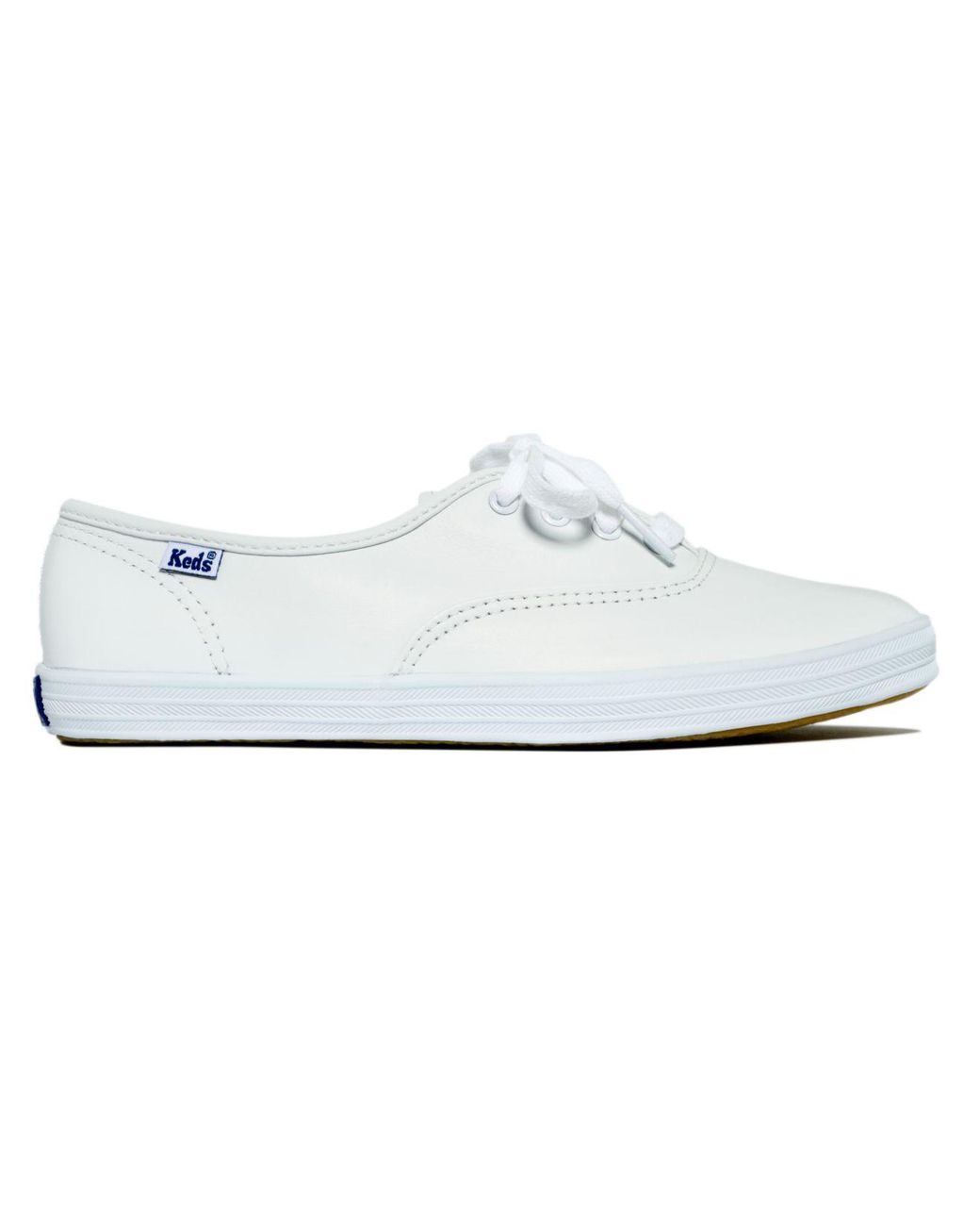 keds leather oxford white