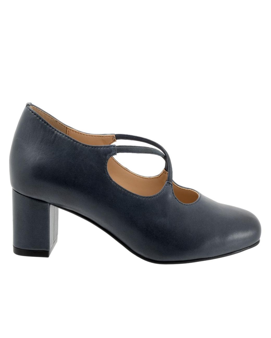 Trotters Blue Demi Pumps
