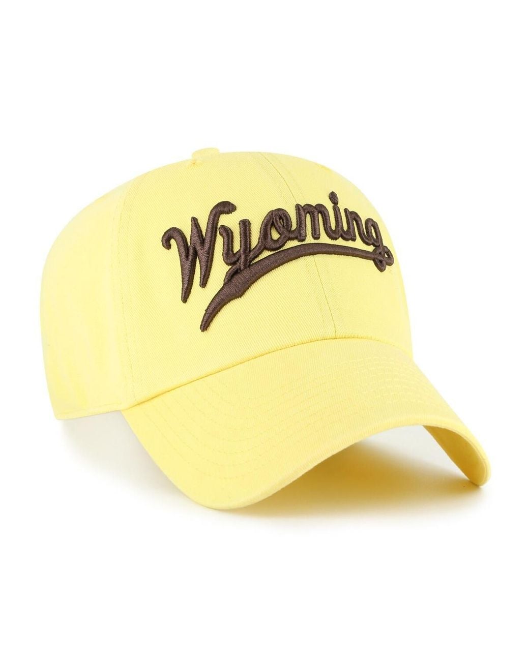 '47 Metallic Wyoming Cowboys Vault Clean Up Adjustable Hat for men