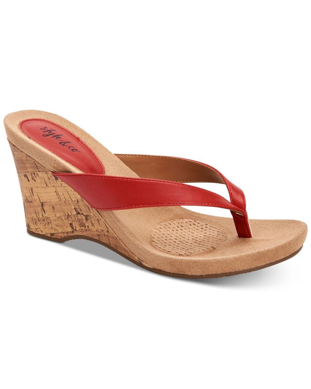 Macys shop red sandals