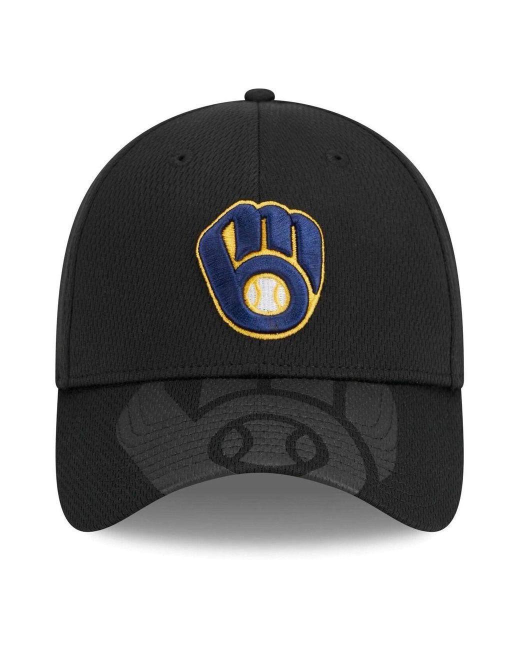 New Era Milwaukee Brewers City Connect Two Tone Edition 39Thirty Stretch  Hat, CURVED HATS, CAPS