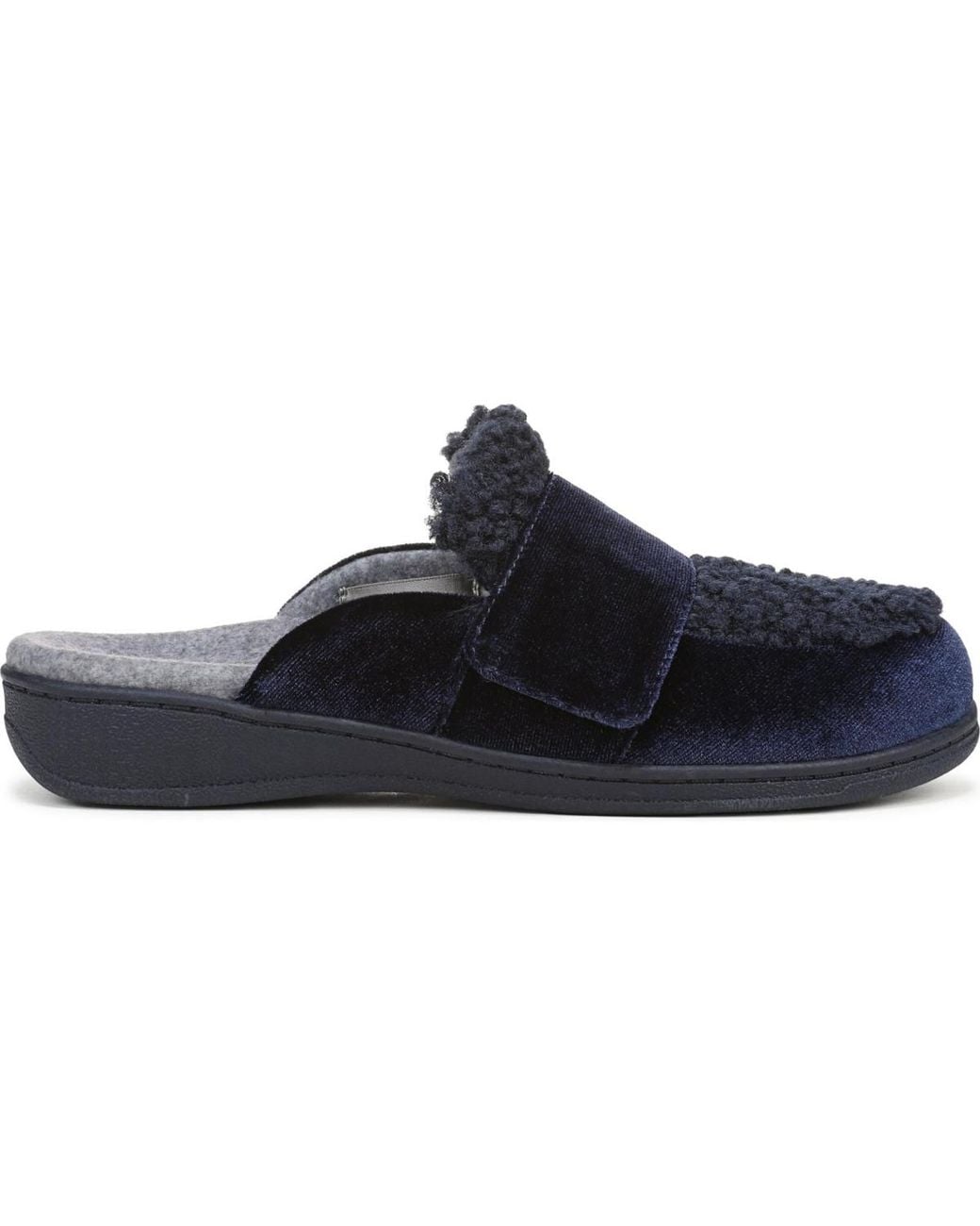 Vionic Black Gemma Ii Mule Slippers