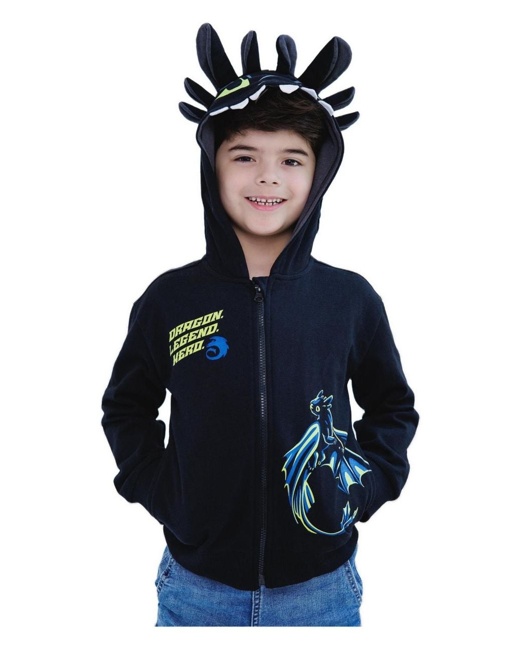 Toothness Dragon How To Train Your Dragon Boys Toothless Fleece Cosplay Hoodie in Blue ...