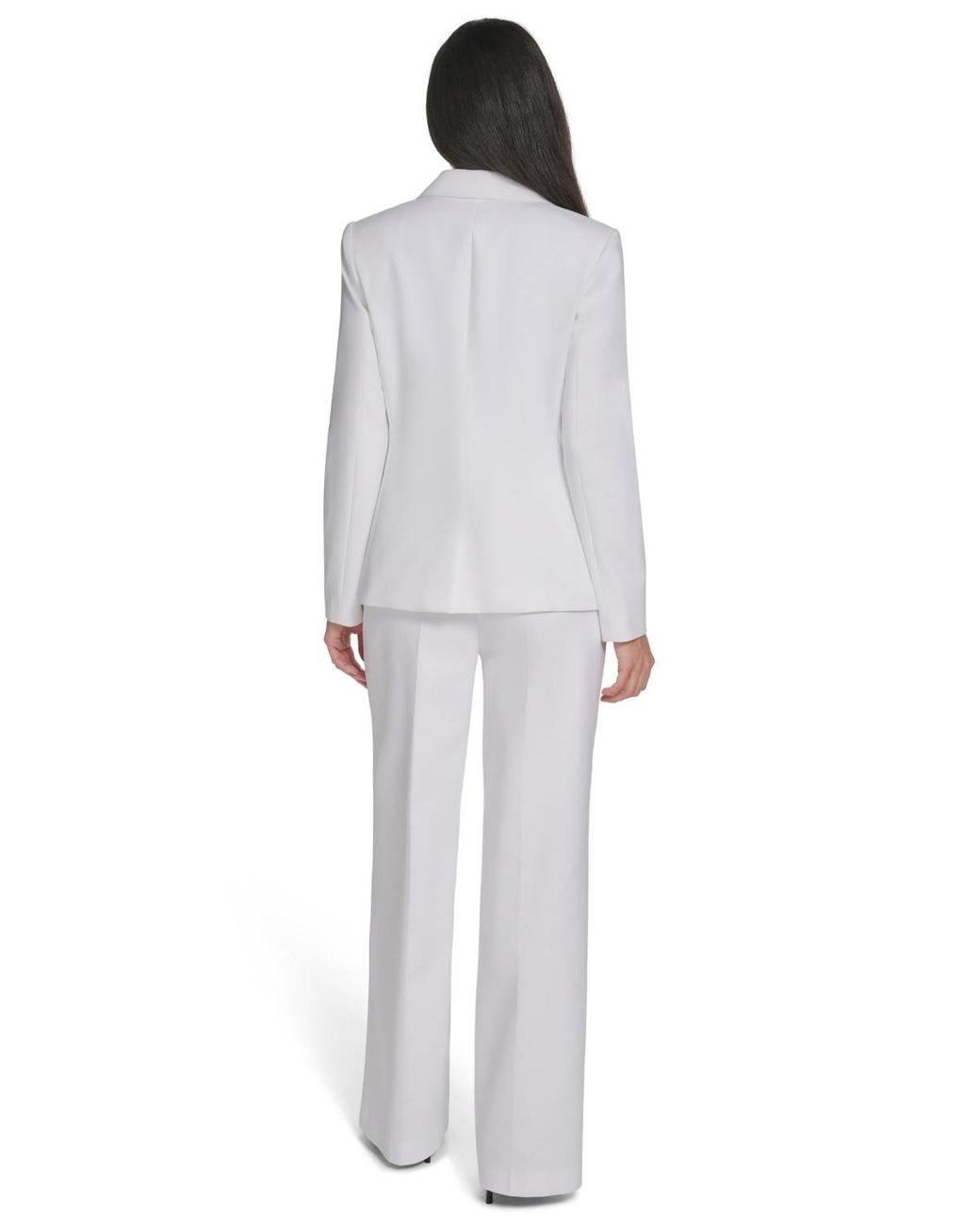 Calvin Klein White Two-button Jacket